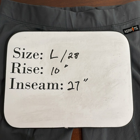 Kerrits Kids Large Performance Knee Patch Riding Pants Tight Equestrian Breeches - Picture 9 of 9